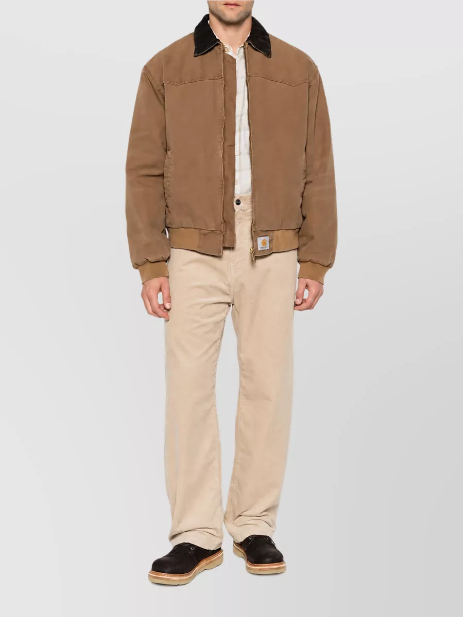Carhartt Wip Corduroy Straight-Leg Trousers