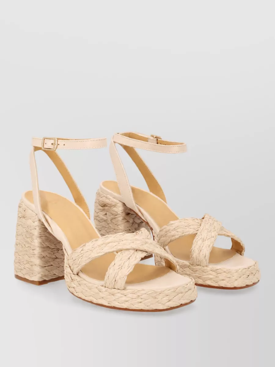 Castaner Raffia Sandals