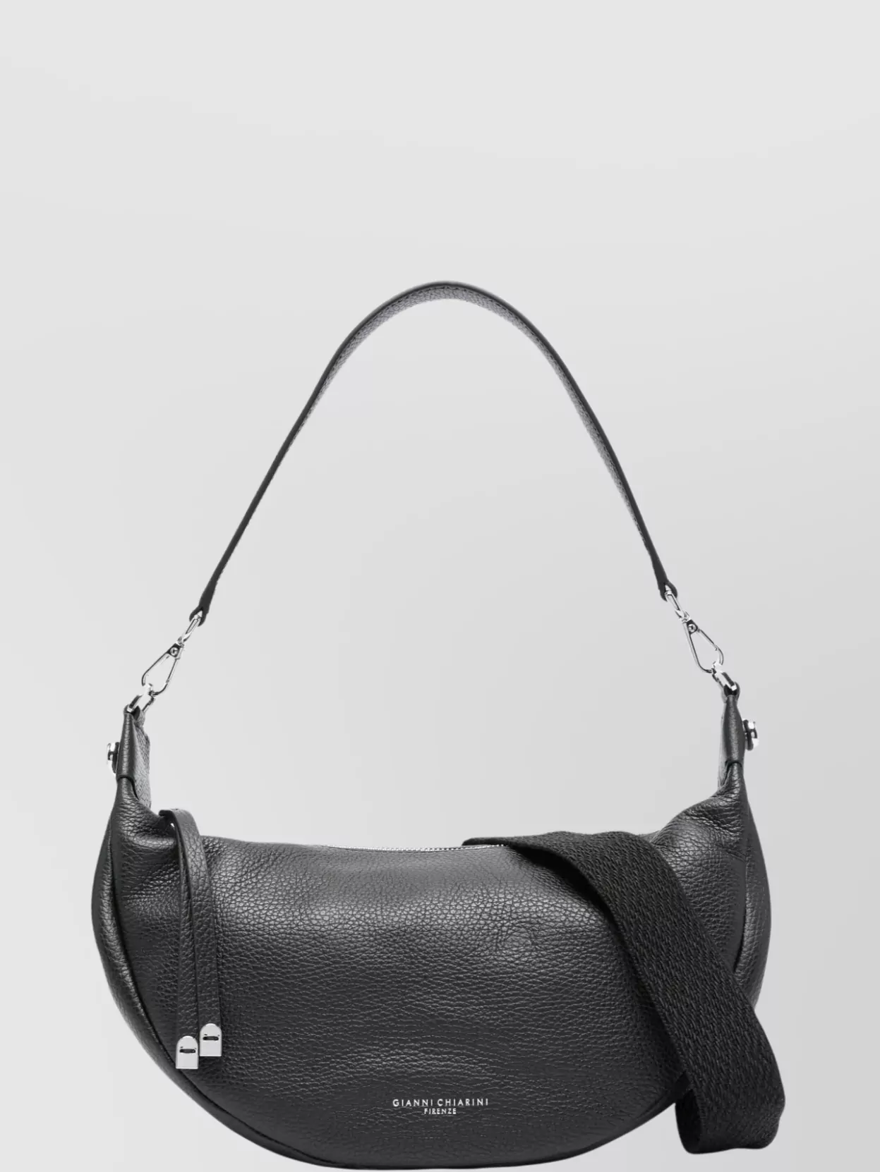 Gianni Chiarini Aisha Textured Leather Shoulder Bag