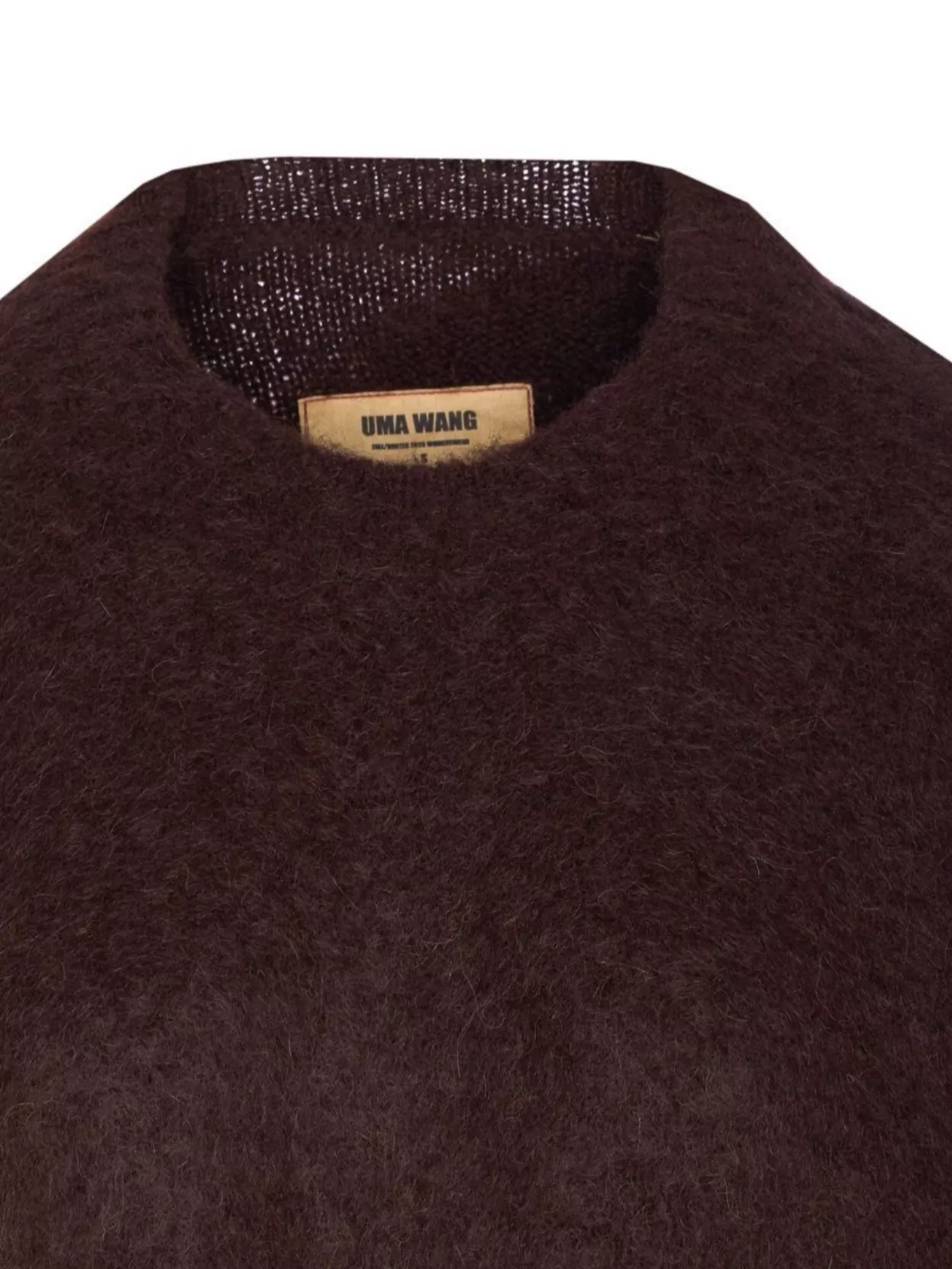Uma Wang Crewneck Knitwear Textured Fabric