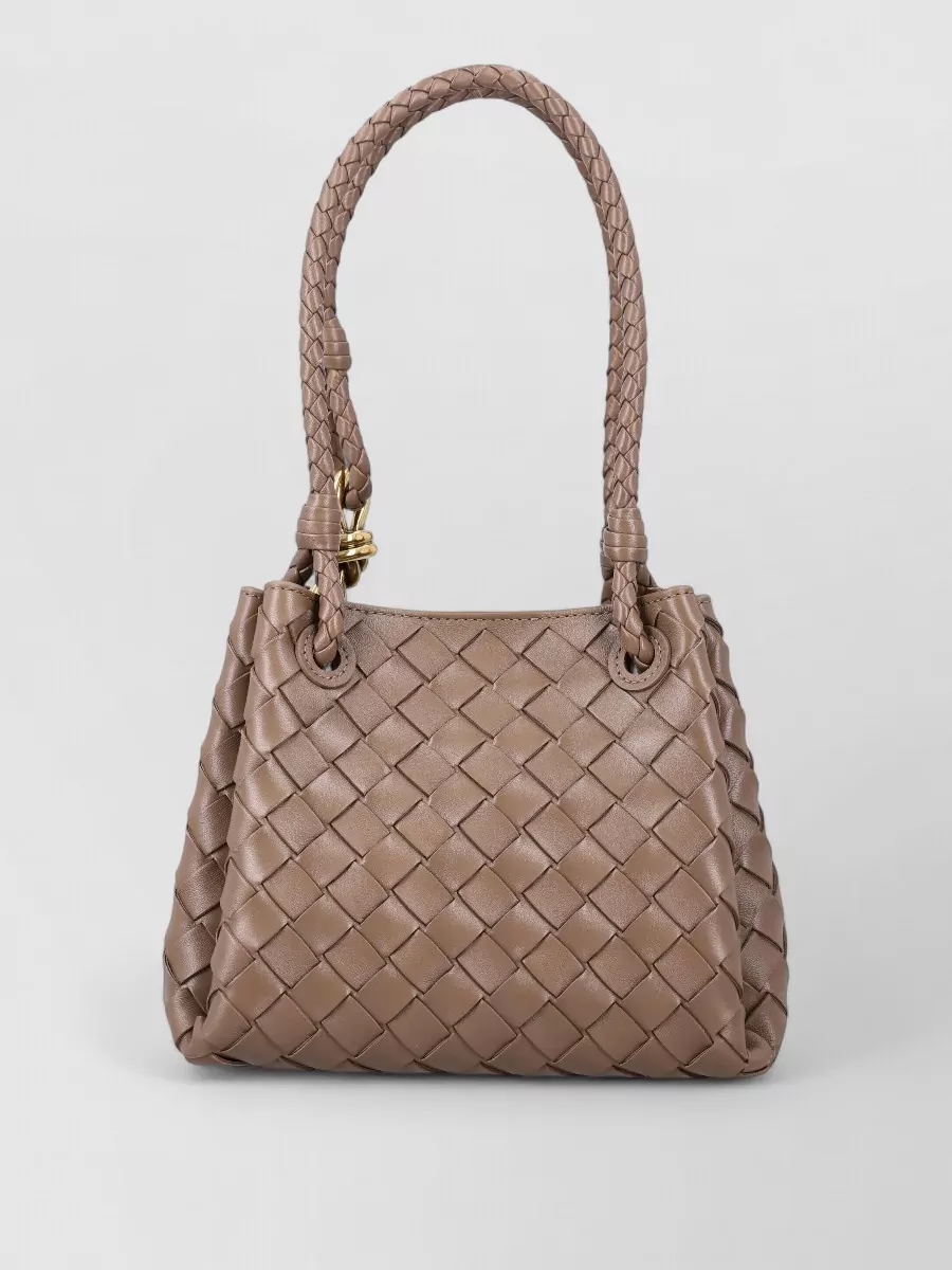 Bottega Veneta Parachute Small Leather Shoulder Bag