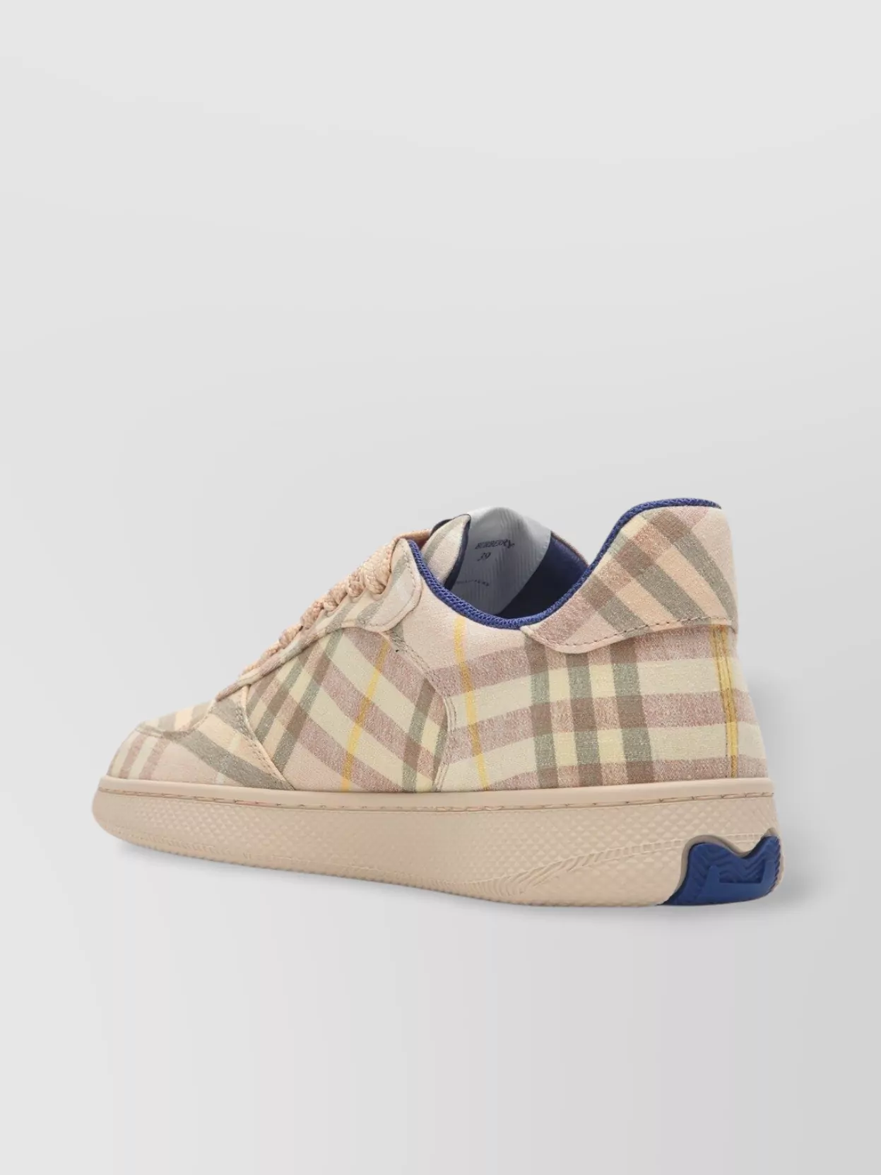 Burberry Light Terrace Sneakers Checkered Pattern