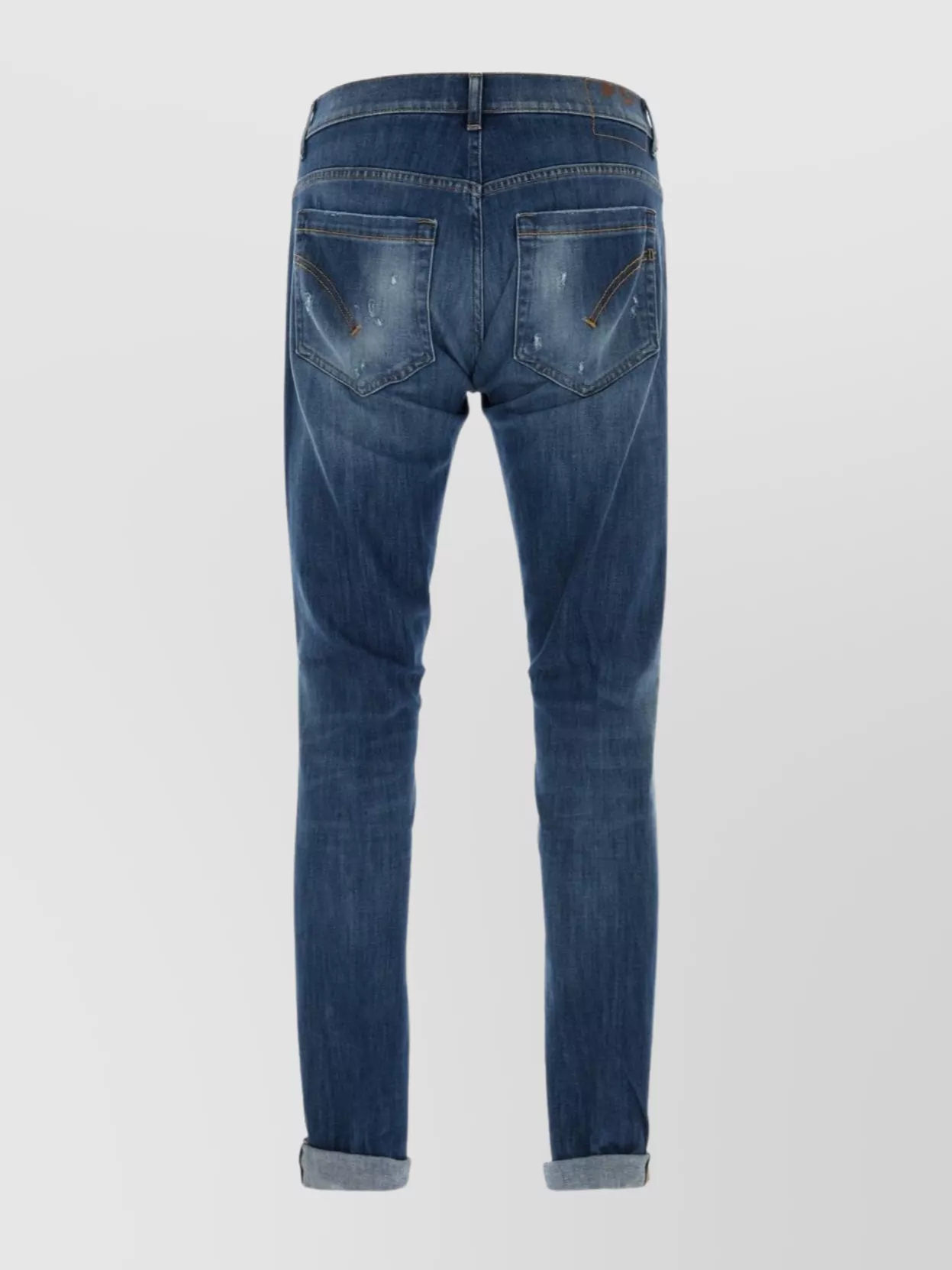Dondup George Trousers Five-pocket Style In Blue