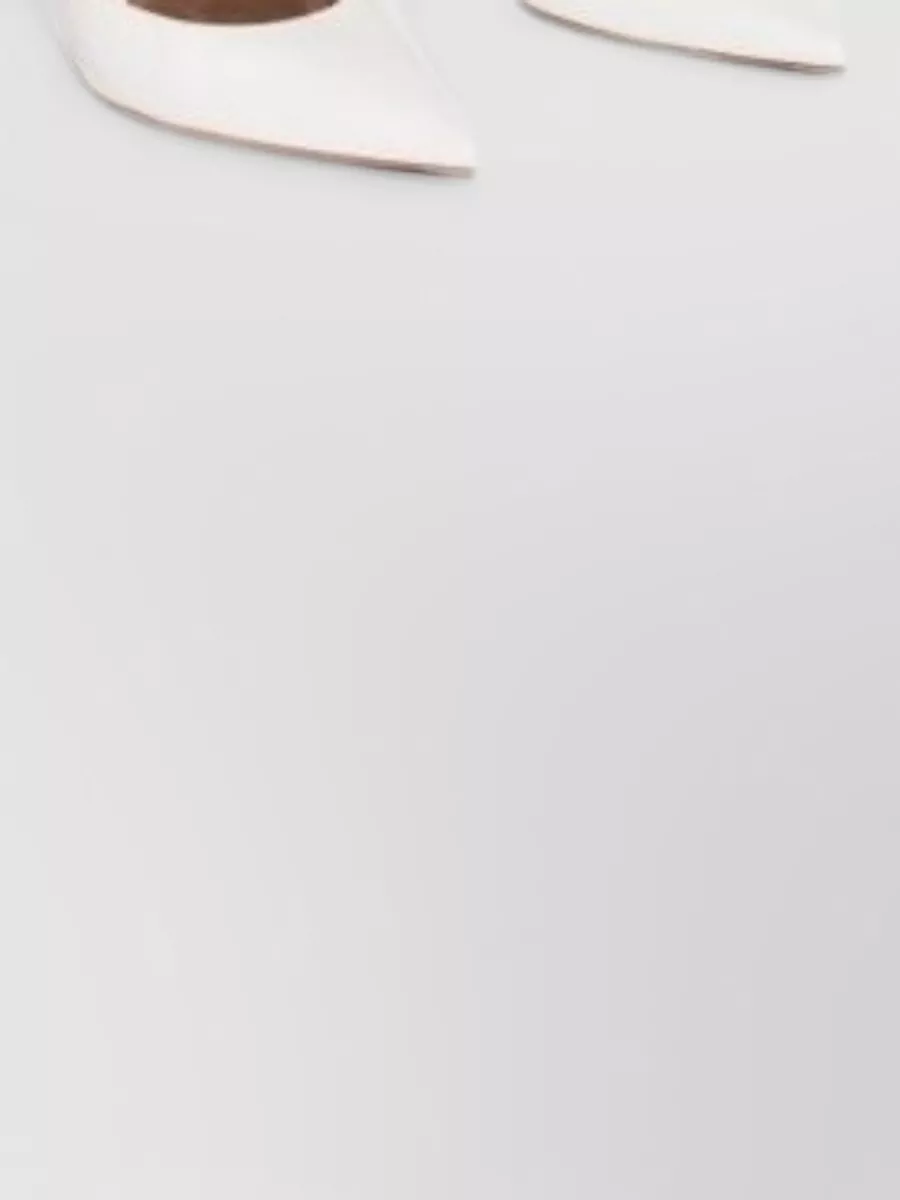 Versace Silk Nylon Mini Skirt Buckle Detail