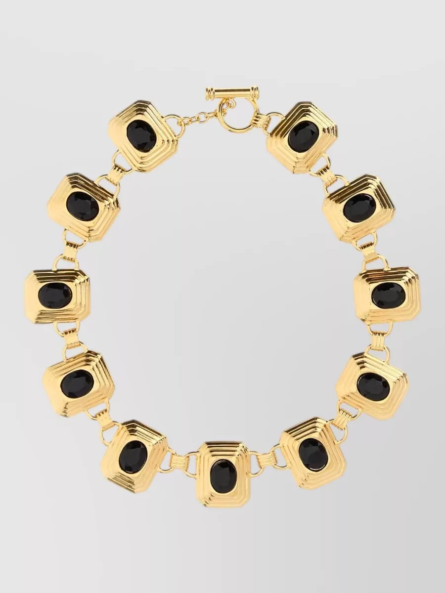 Alessandra Rich metal necklace
