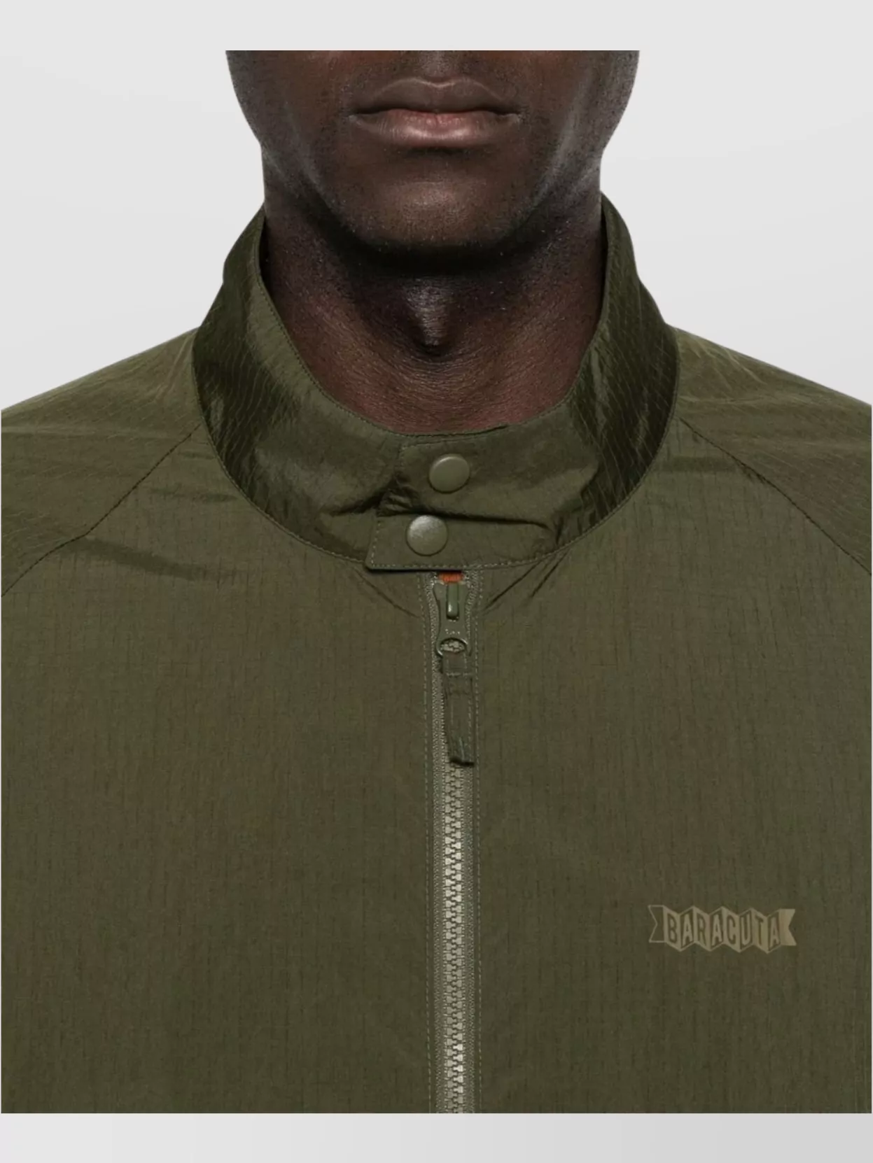 Baracuta Ripstop Nylon Bomber Jacket