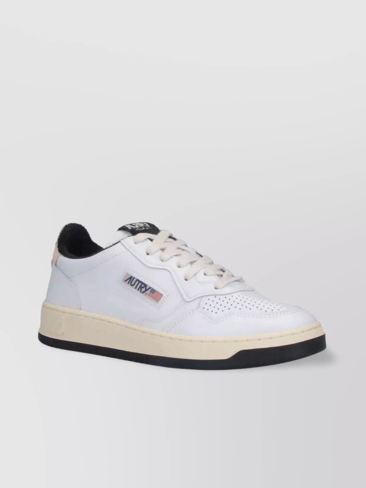 Autry Low Top Perforated Toe Box Sneakers