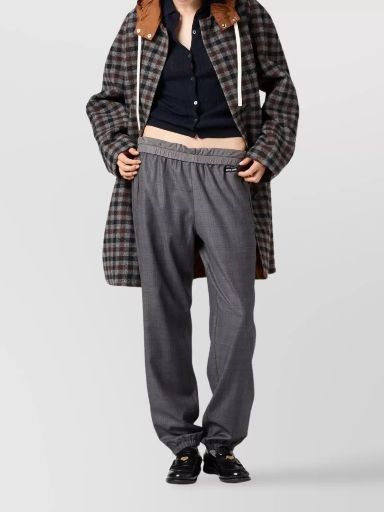Miu Miu Openwork Cashmere Knitwear With Ribbed Cuffs And Hem