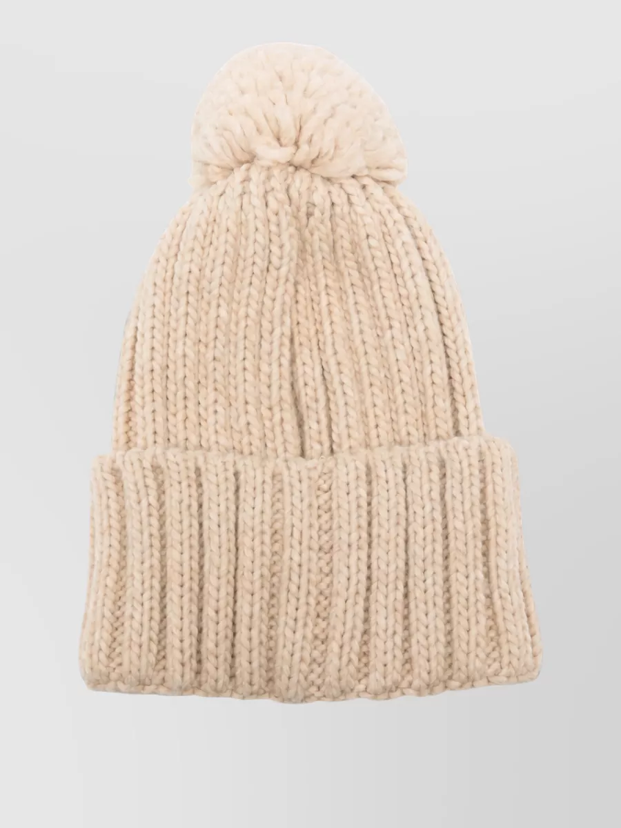 Napapijri chunky ribbed knit beanie