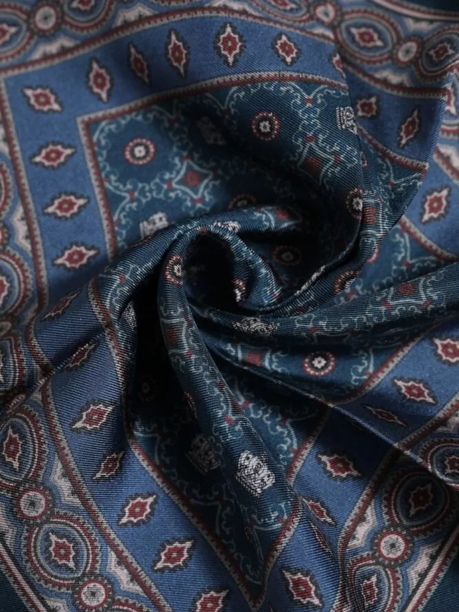Dolce&Gabbana Silk Printed Square Scarf