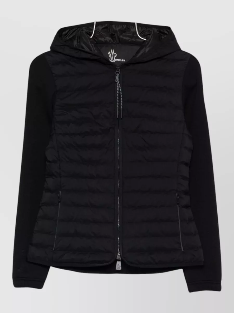 Moncler Grenoble Down Quilted Hooded Puffer Jacket