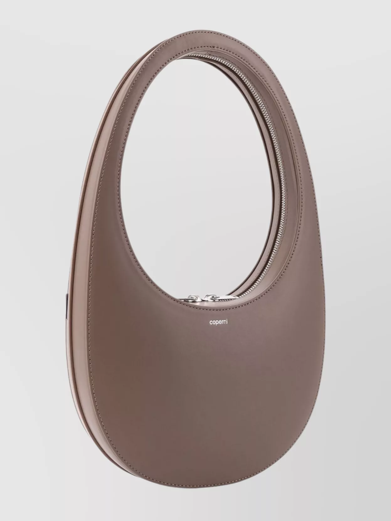 Coperni Curved Leather Shoulder Bag Handle