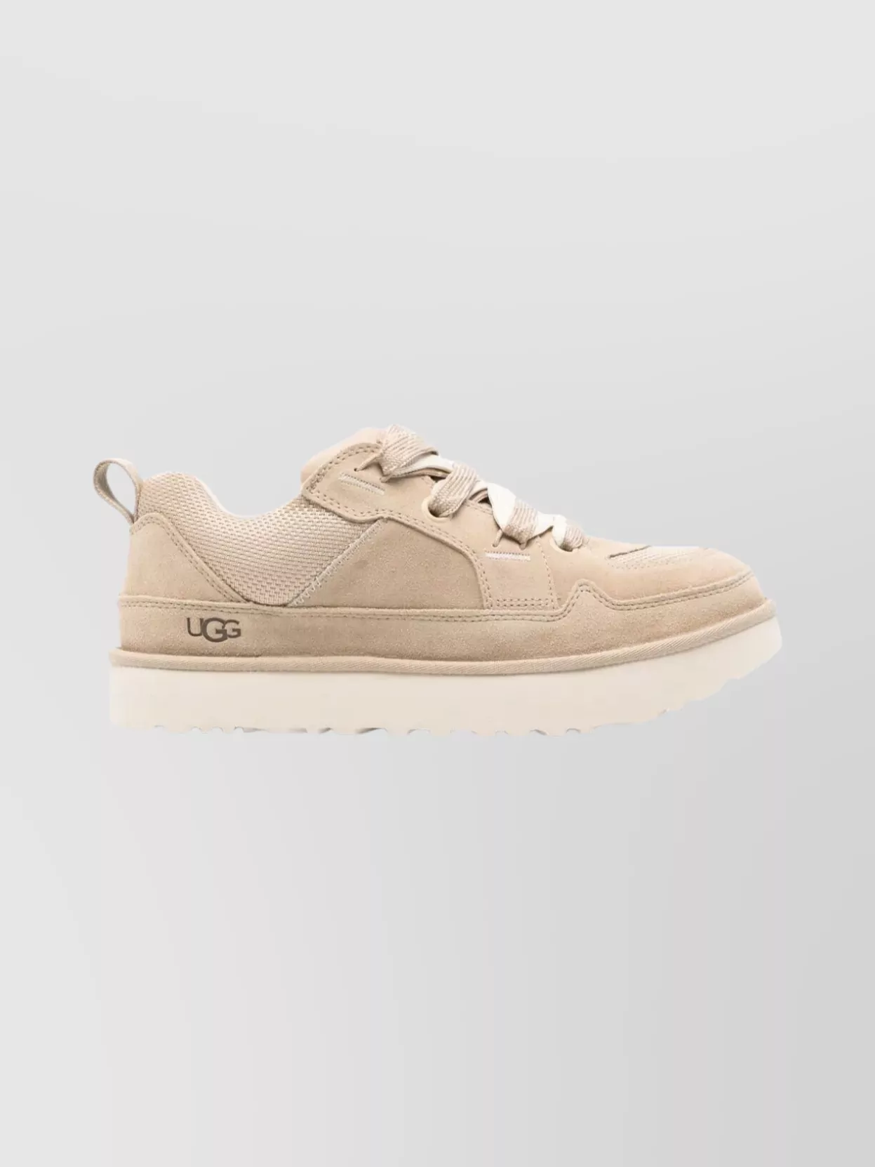 Ugg Low Profile Mesh And Suede Sneakers