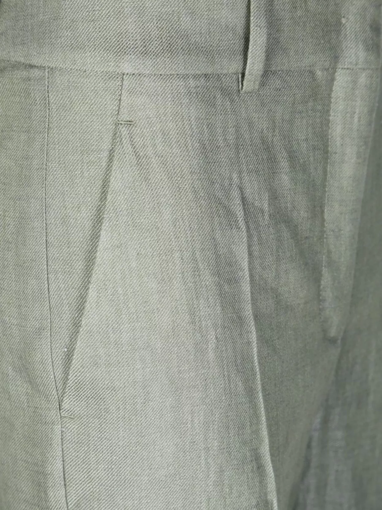 INCOTEX TAILORED PLEATED TROUSERS WITH CUFFED HEM