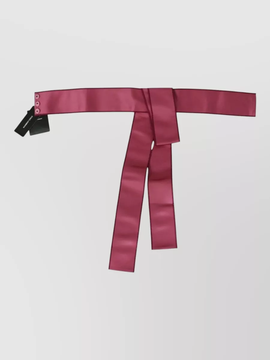 Dolce&Gabbana silk wide waist belt