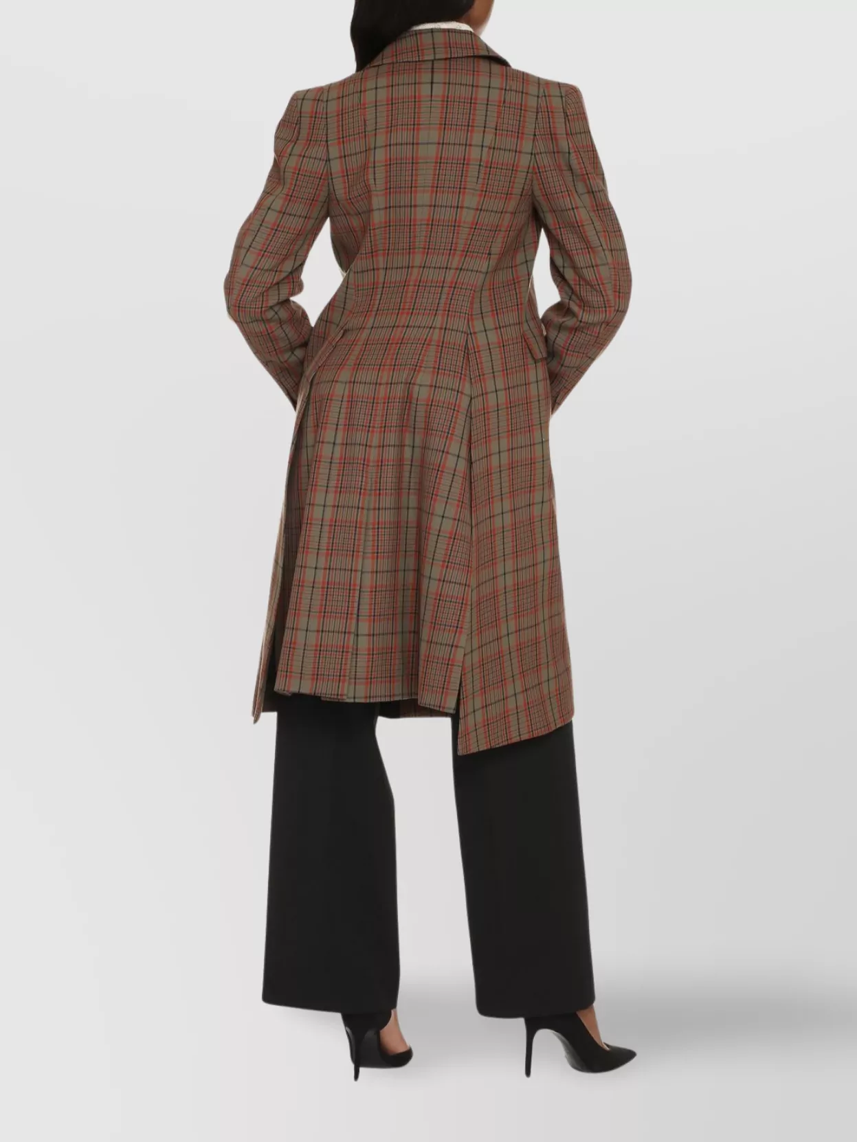 Vivienne Westwood Alien Teddy Coat Woman Brown In Wool