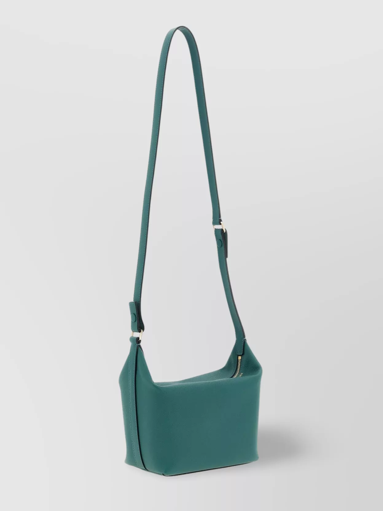 Valextra Mini Handbag Adjustable Strap Textured Finish