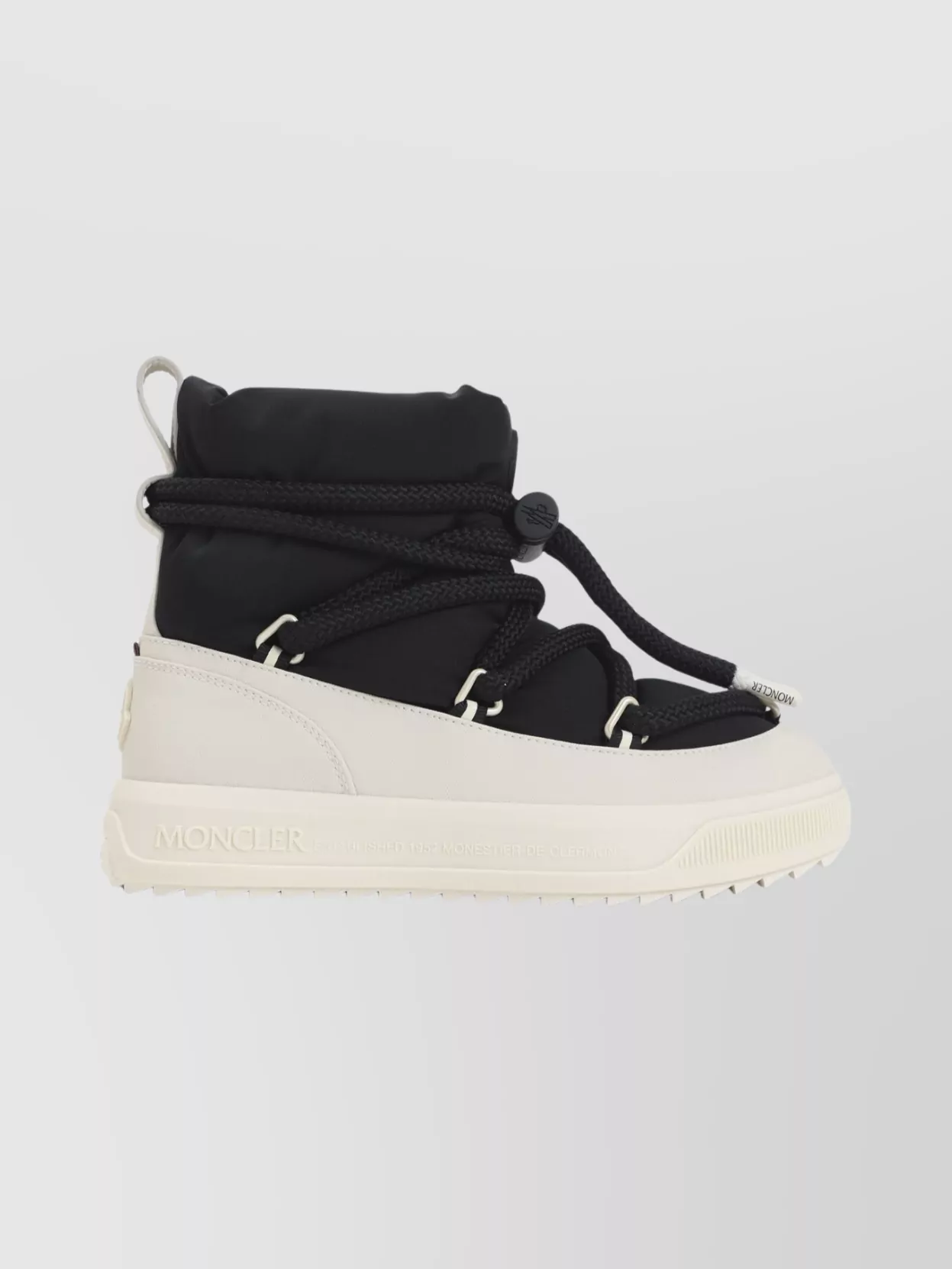 Moncler High-Top Snow Boots Rubber Sole