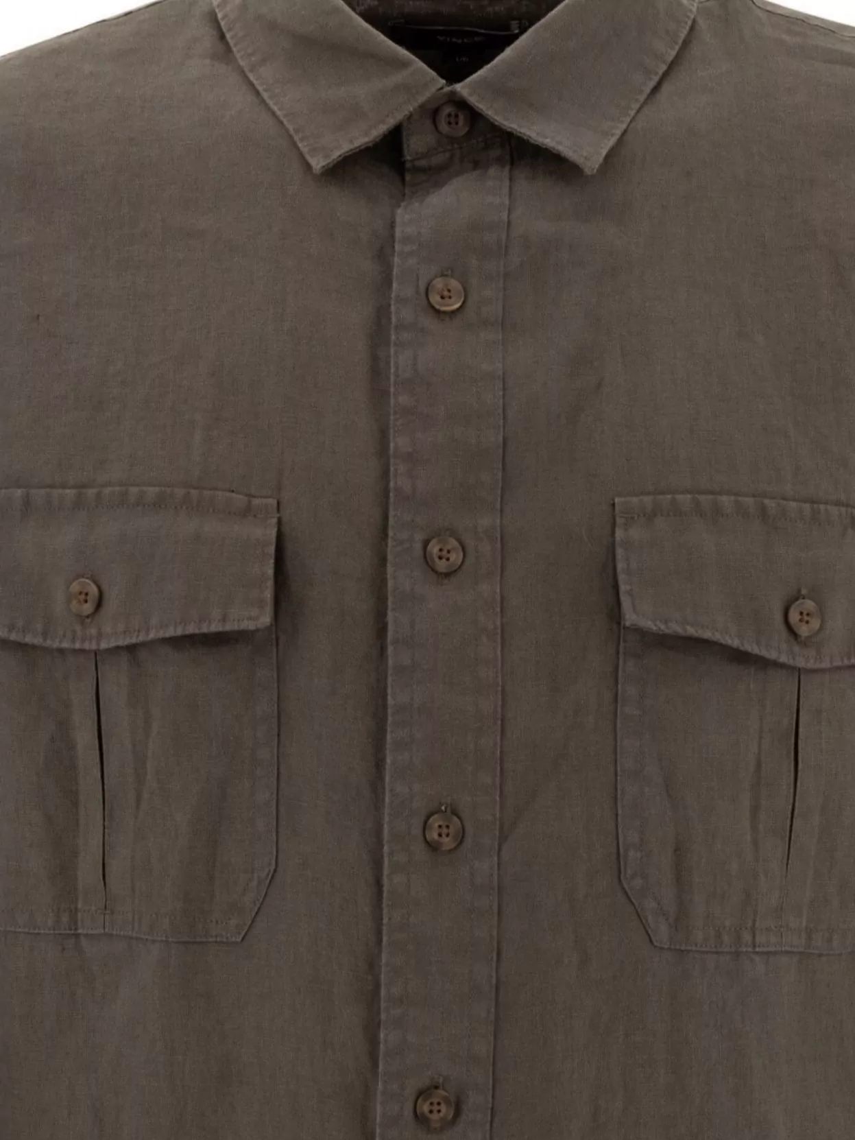 Vince Shirt Long Sleeve Chest Pockets