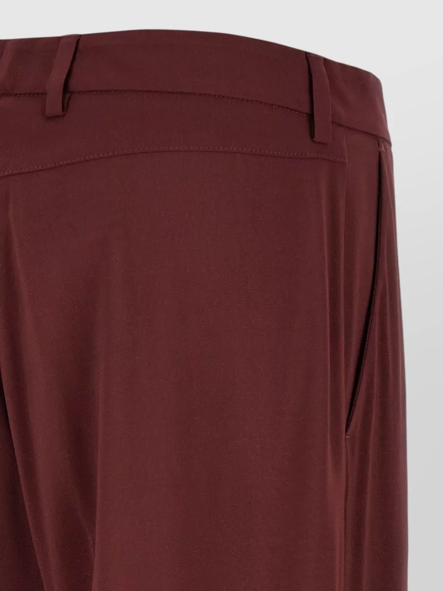 Alberto Biani Silk Wide-Leg Trousers