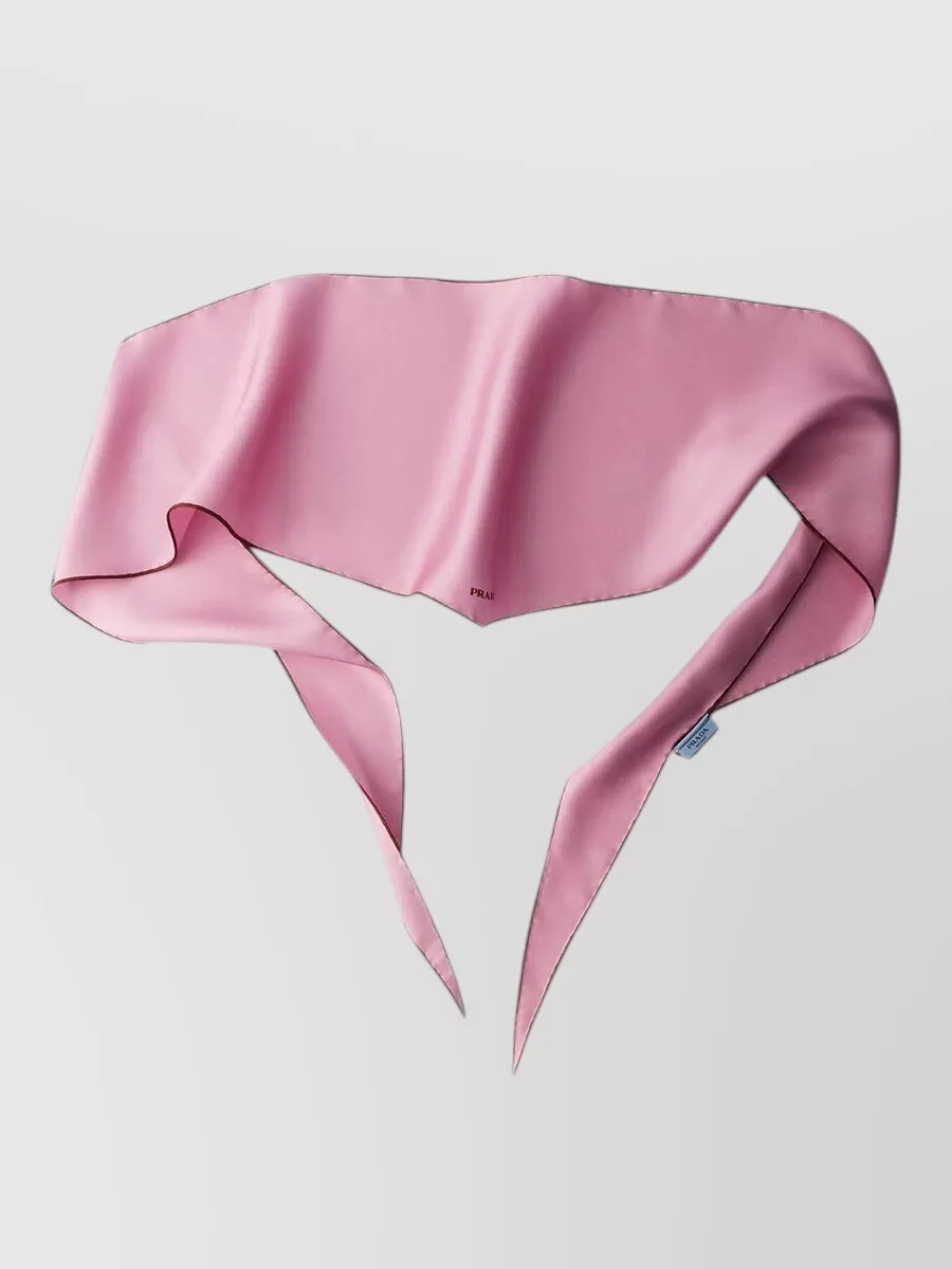 Prada silk printed scarf