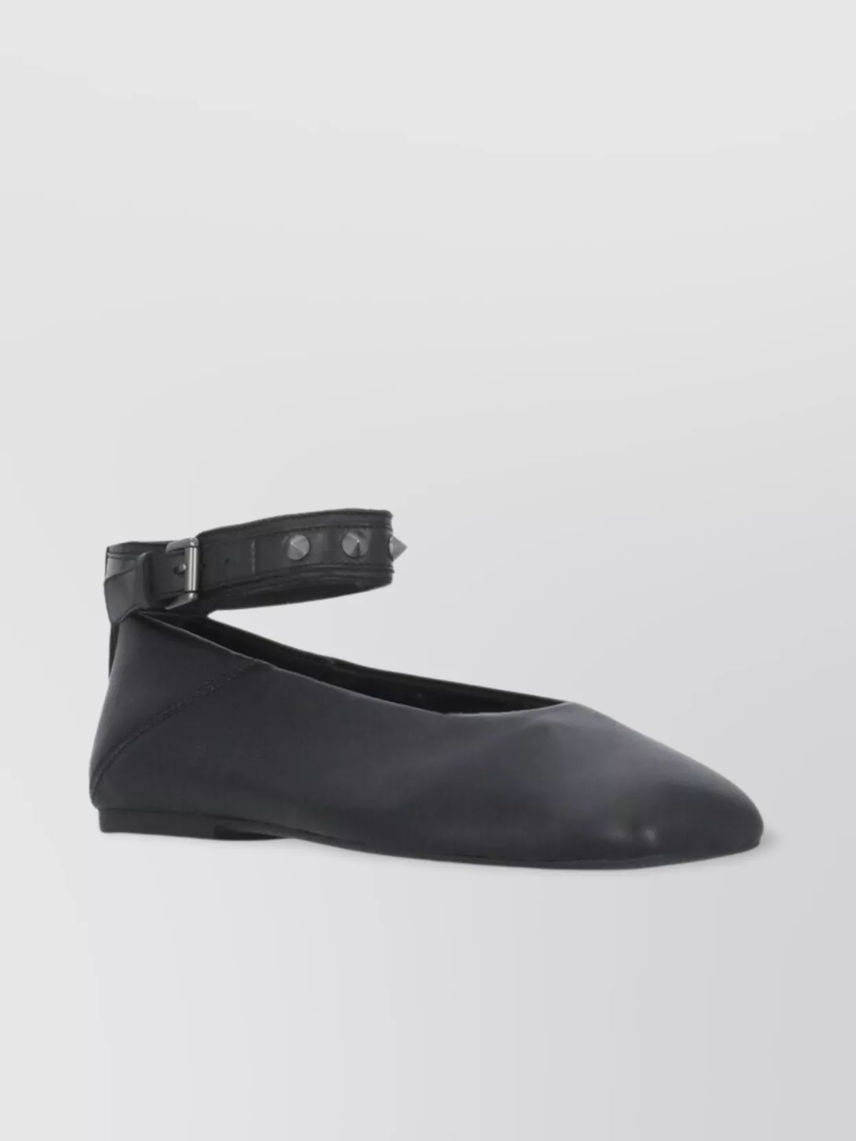 Ash Lace-Up Stud Ankle Strap Shoes