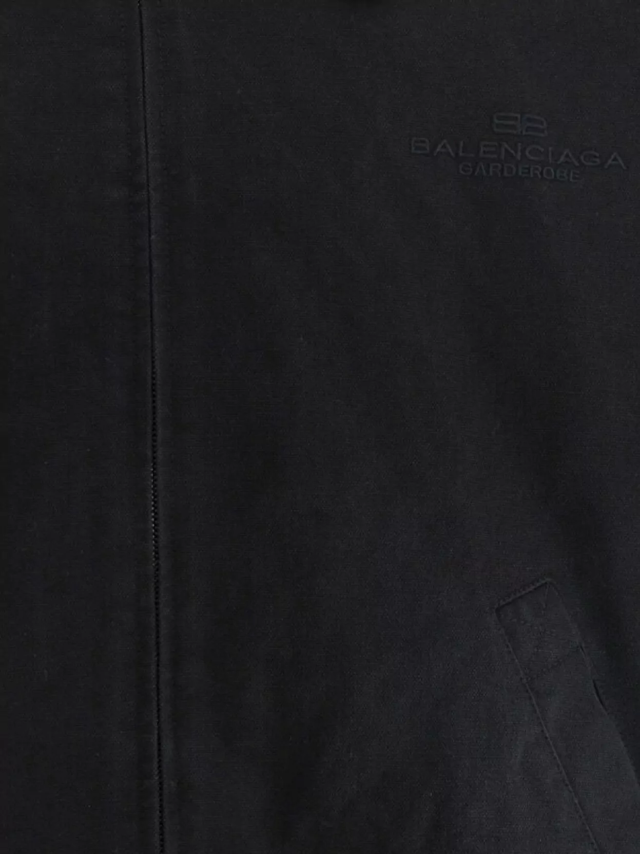 Balenciaga Oversized Collar Long Sleeves Jacket With Pockets