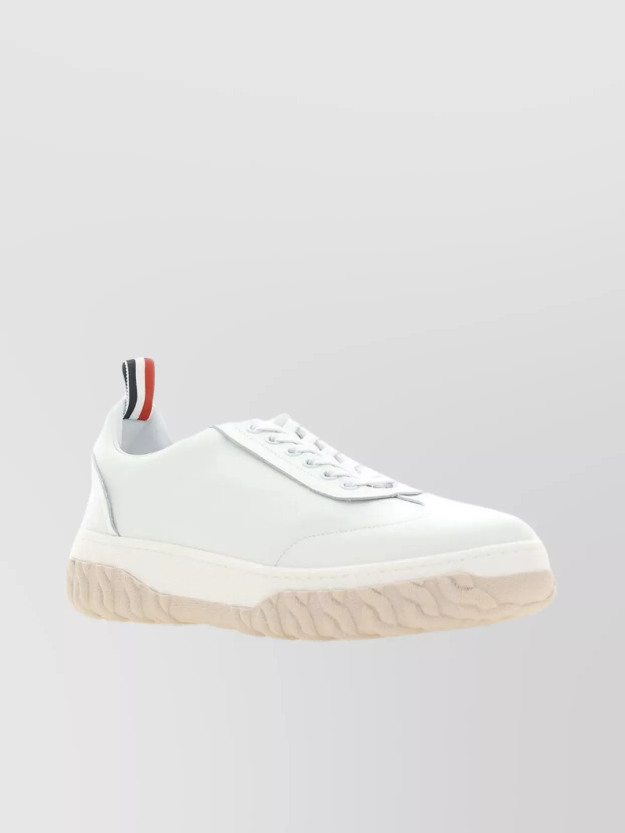 Shop Thom Browne Chunky Sole Low-top Sneakers Round Toe