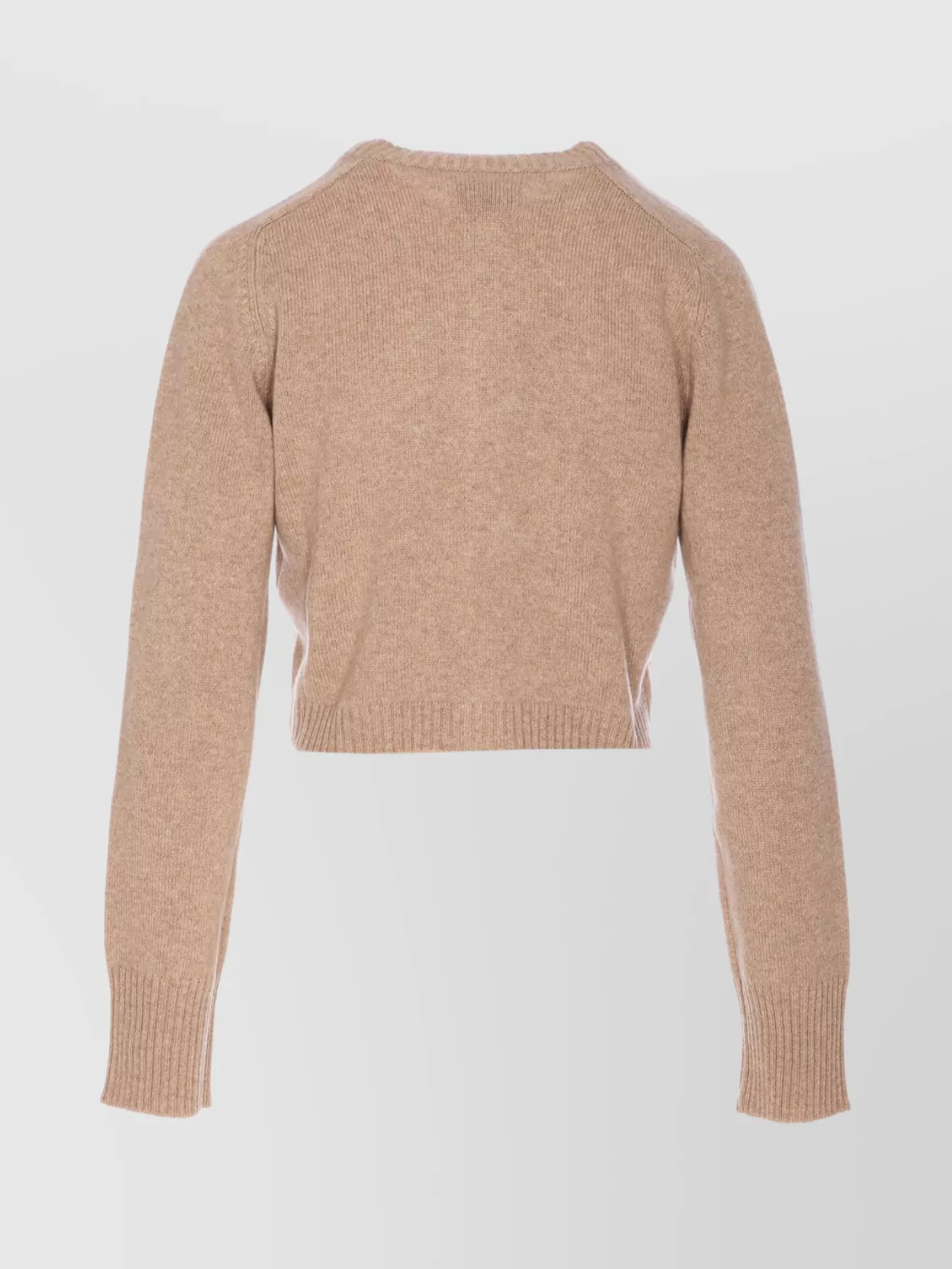 Loulou Studio Cropped Long Sleeve Knit Cardigan