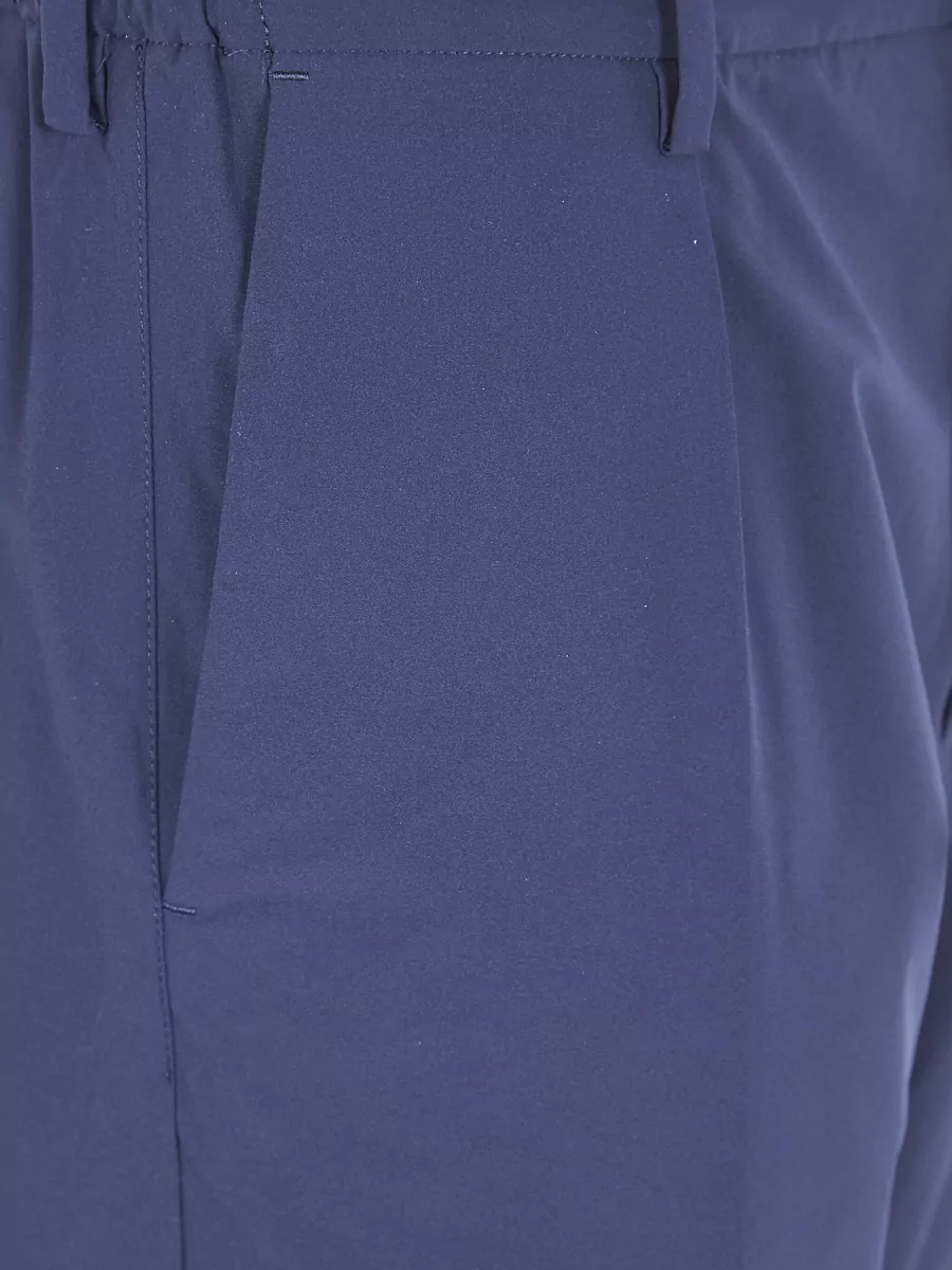 Paul Smith Mens Tailored Trousers Front Pleats Belt Loops