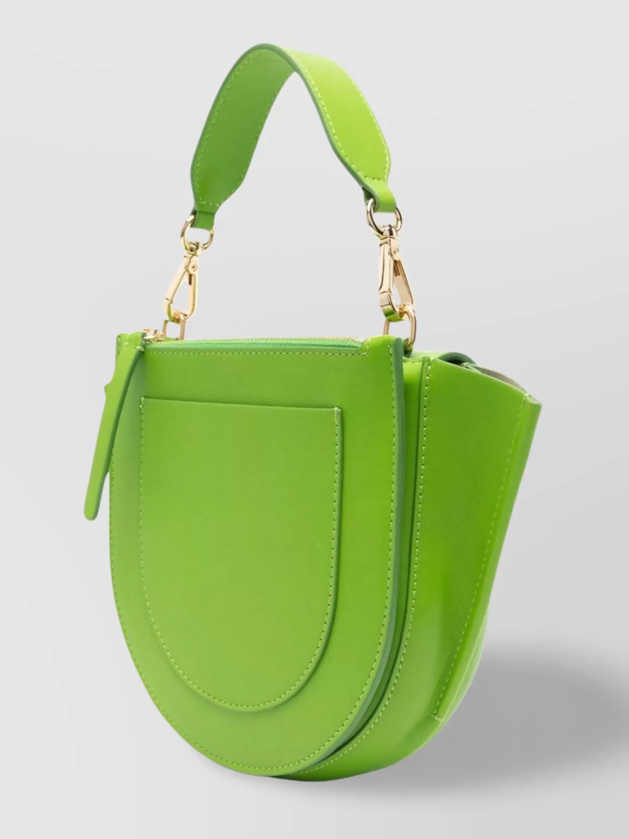 WANDLER STRUCTURED SHOULDER BAG ADJUSTABLE STRAP