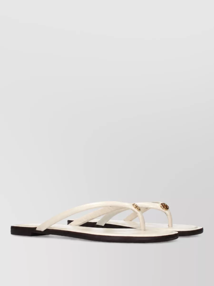 Tory Burch Leather Thong Sandals