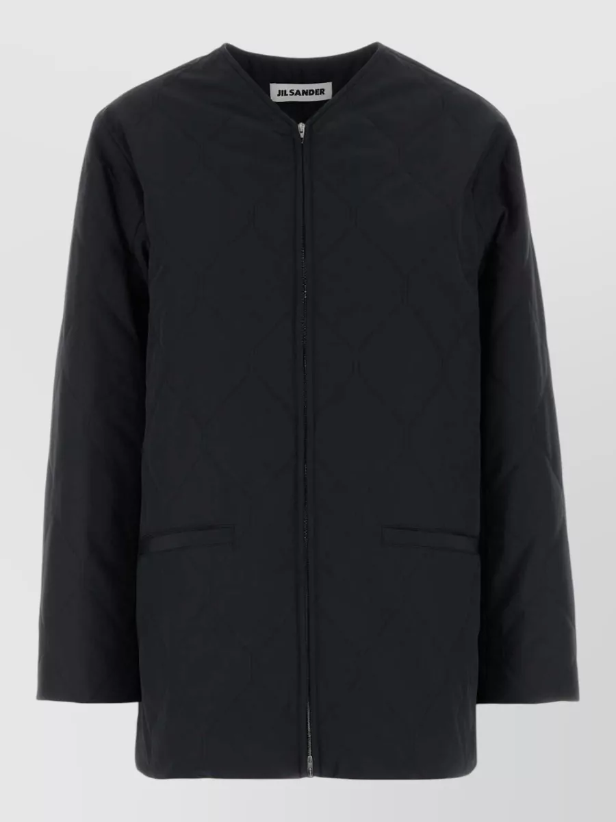 Jil Sander single breasted coat