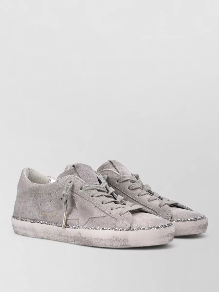 Golden Goose suede low-top sneakers