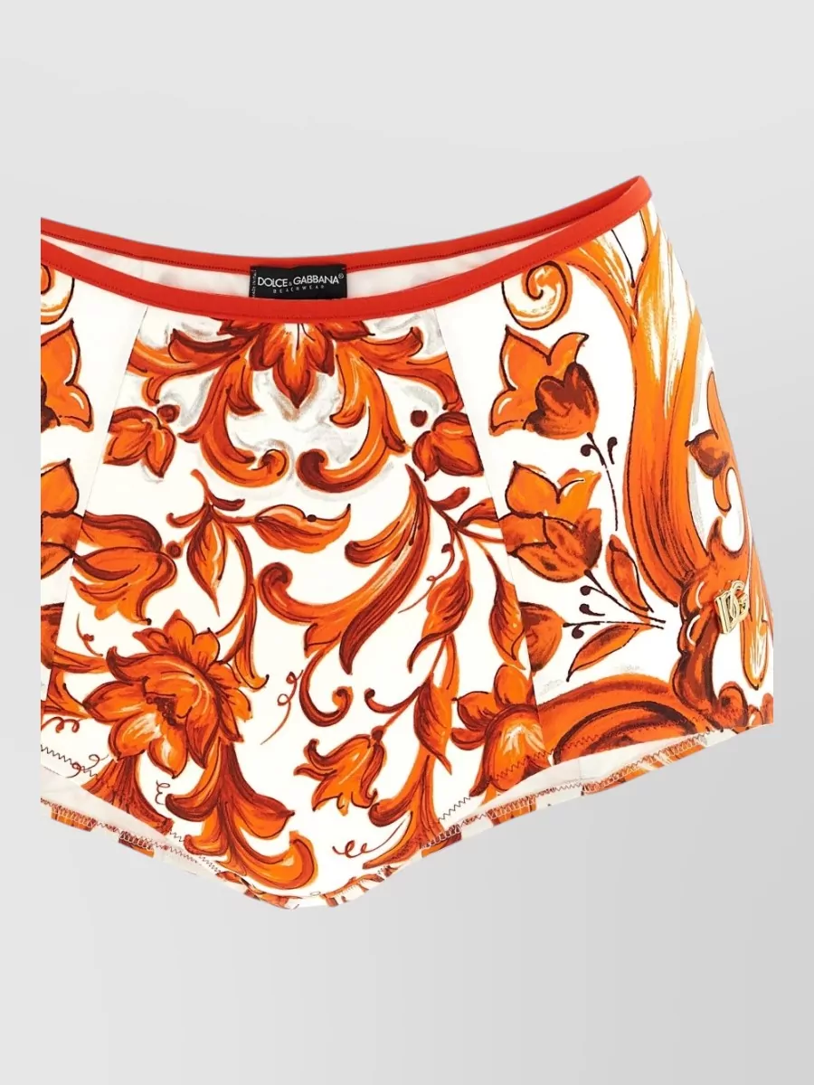 Dolce&Gabbana Maiolica Printed Bikini