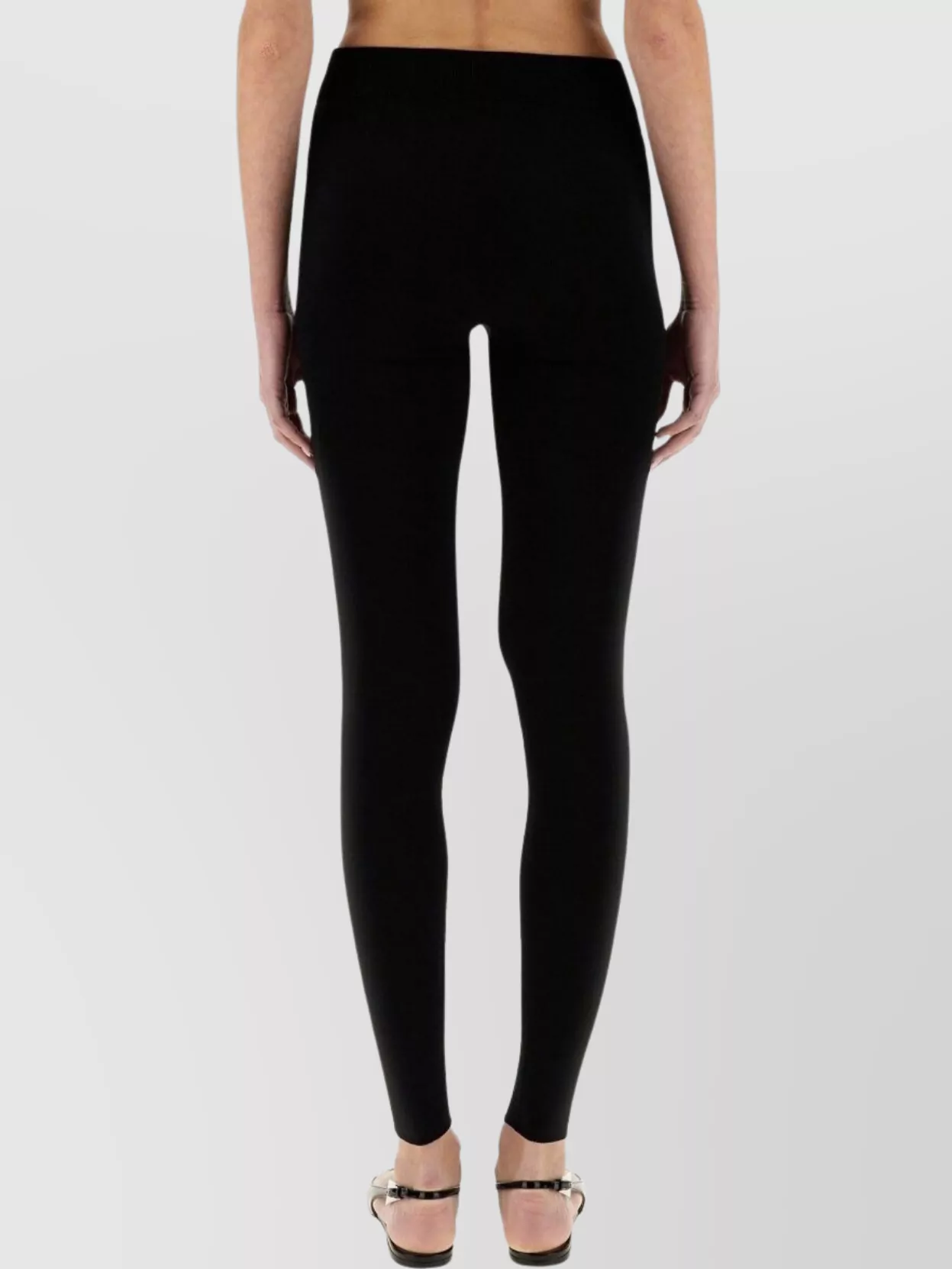 Shop Fabiana Filippi Stretch Fit Ankle Length Leggings