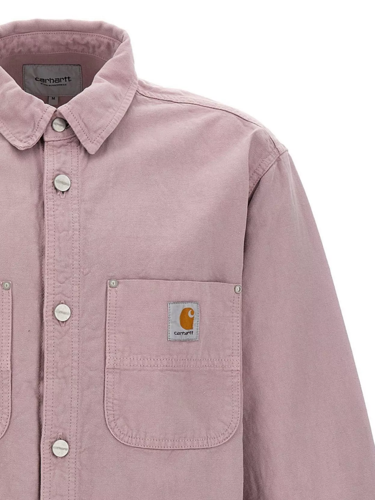 Carhartt Chore Coat With Chest And Front Pockets In Pink