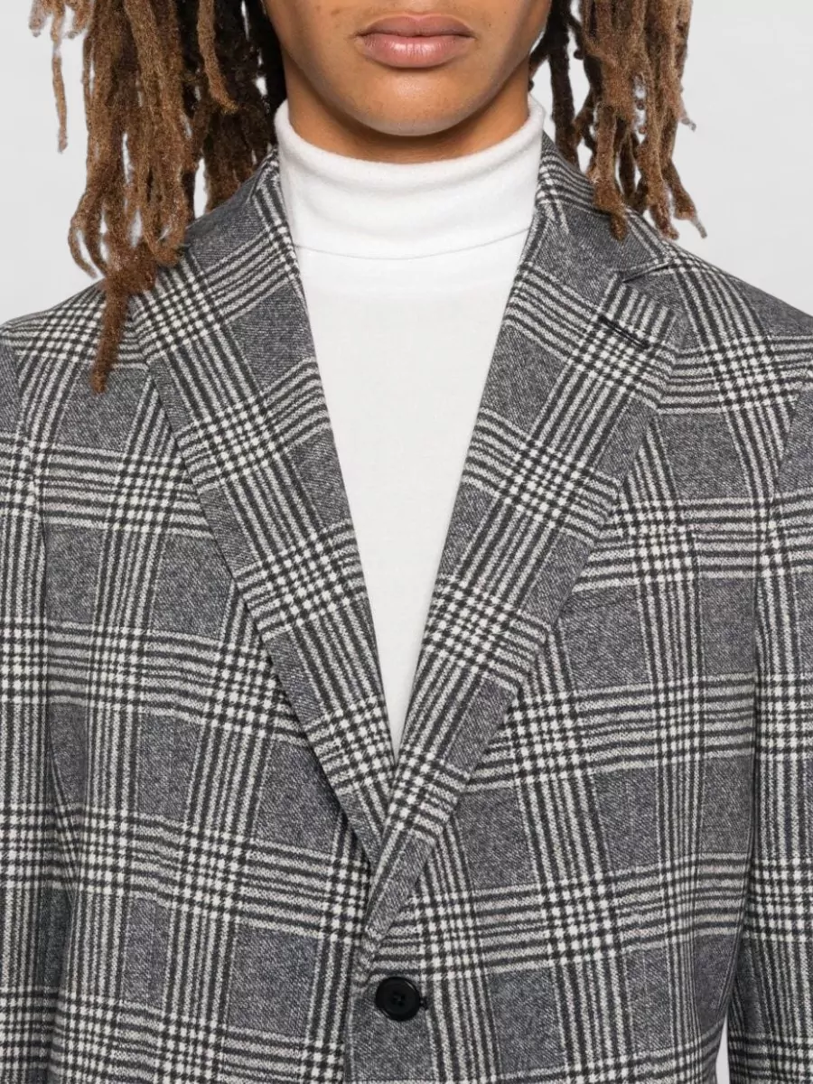 Circolo 1901 Checked Single-Breasted Blazer