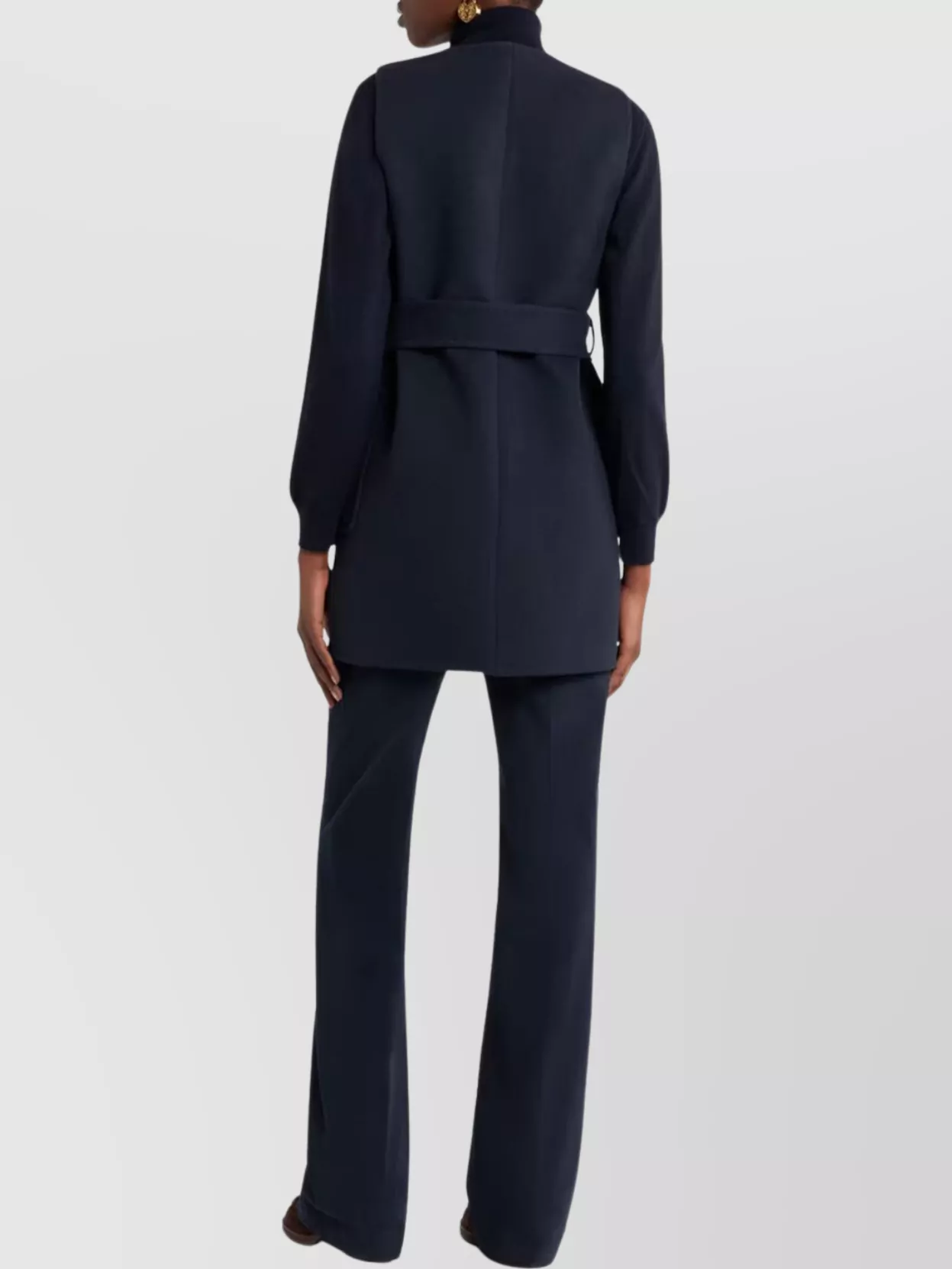 Etro Waist Belt Sleeveless Jacket Front Pockets