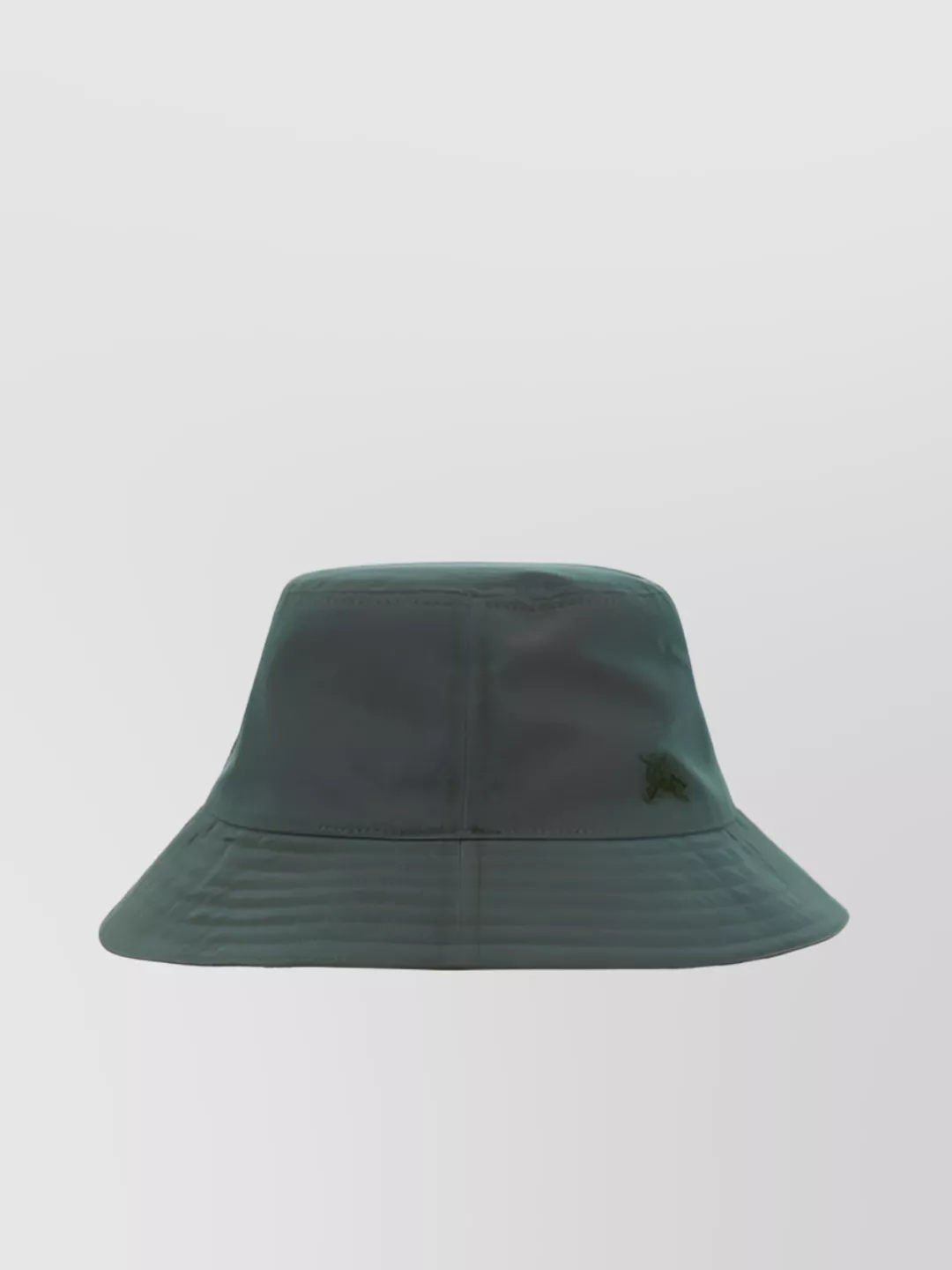 Shop Burberry Stitched Brim Monochrome Pattern Bucket Hat
