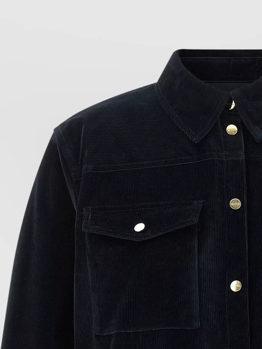 S Max Mara Corduroy Oversized Jacket