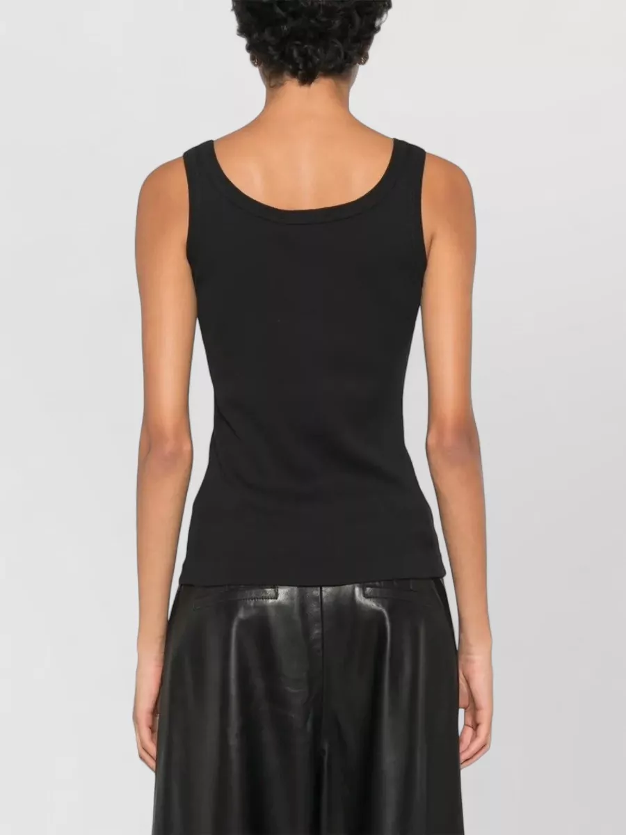 Dolce&Gabbana Cotton Ribbed Tank Top