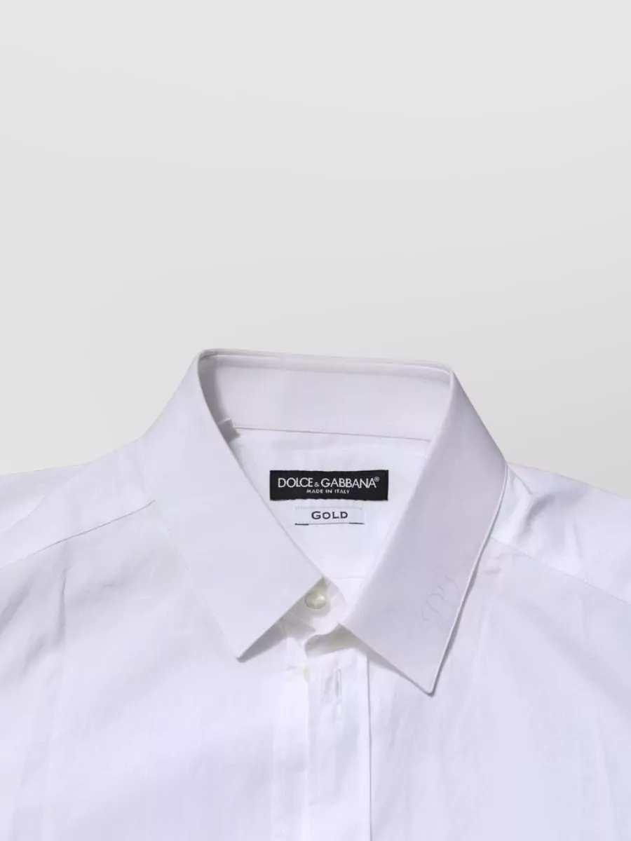 Dolce&Gabbana Cotton Long-Sleeve Dress Shirt