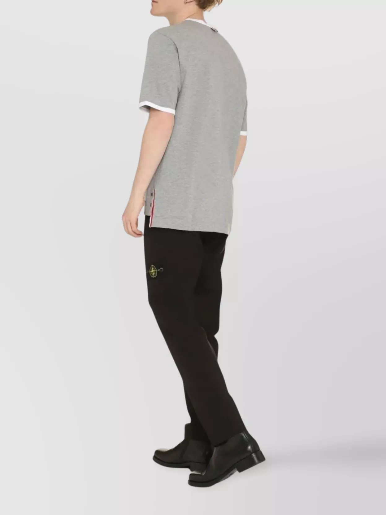 Thom Browne Ringer T-Shirt Medium Weight Jersey