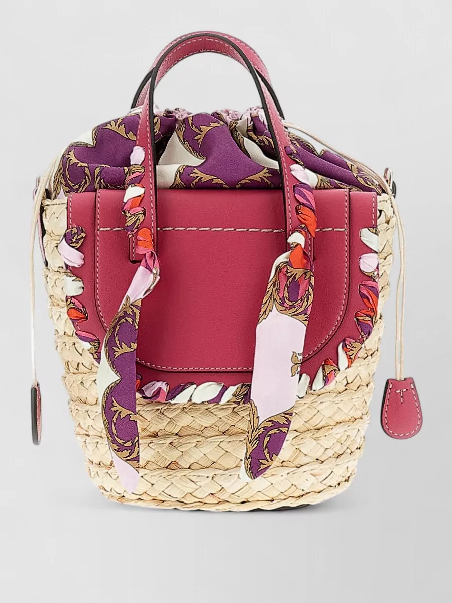 Cuba Lab Silk bucket bag
