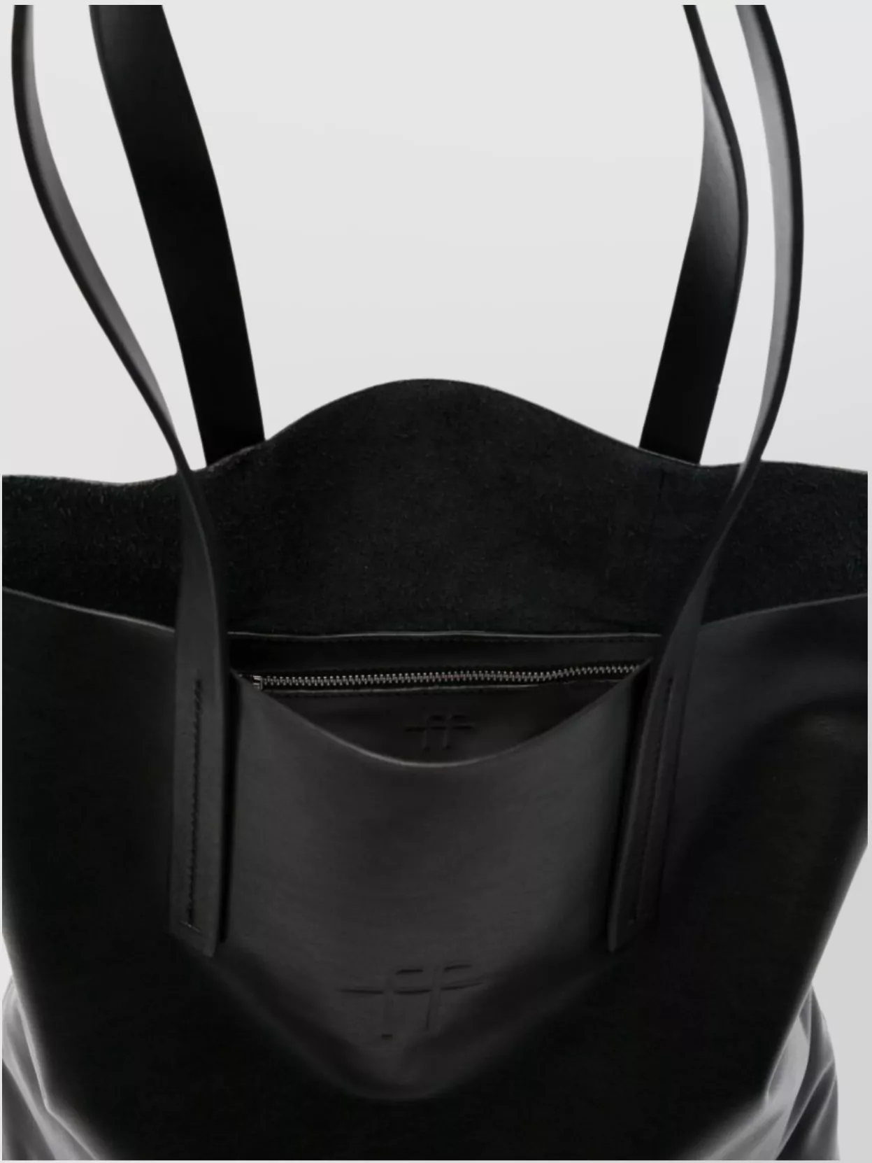Forte Forte Spacious Leather Tote Bag