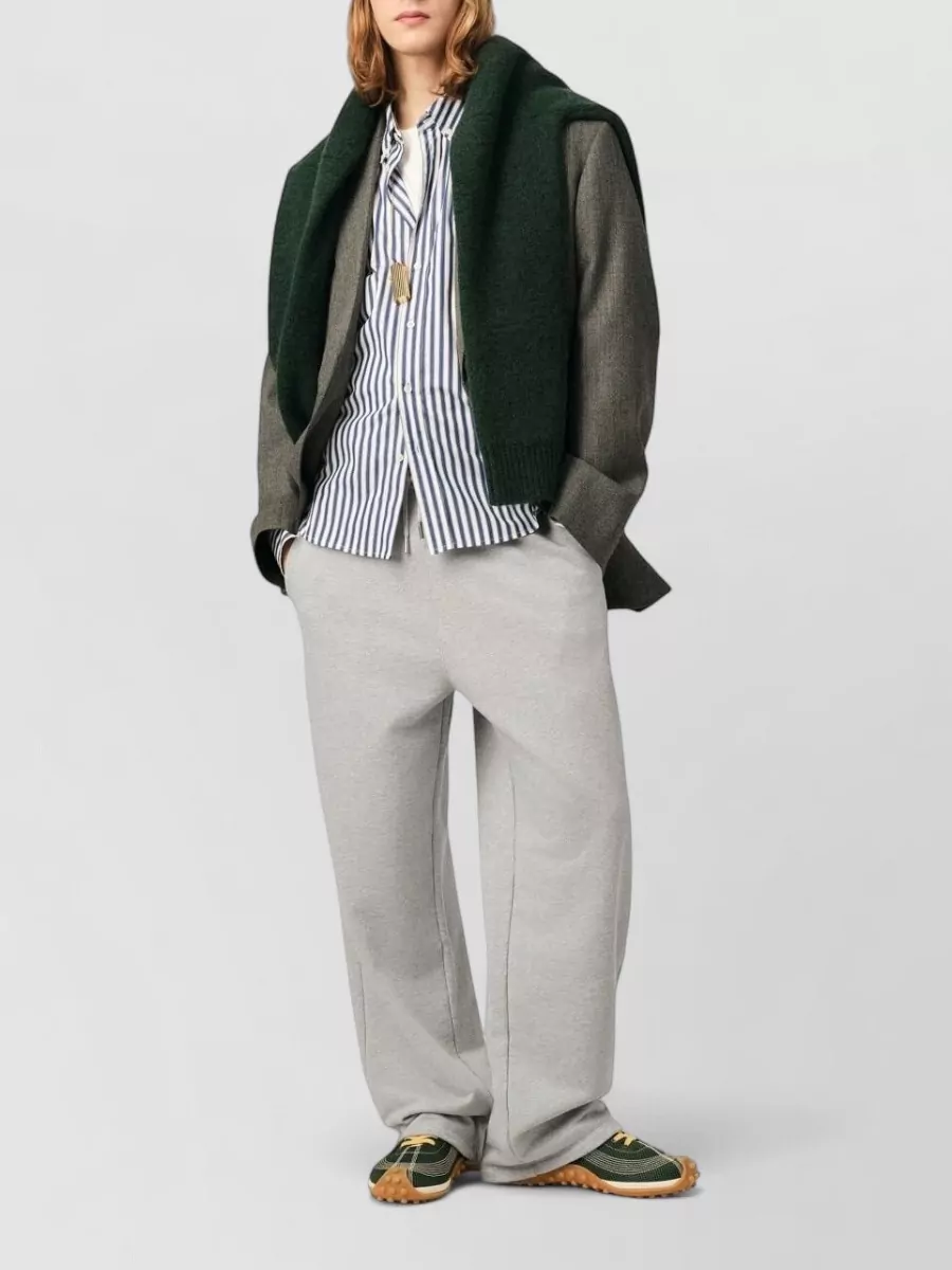 Ami Paris Cotton Drawstring Sweatpants