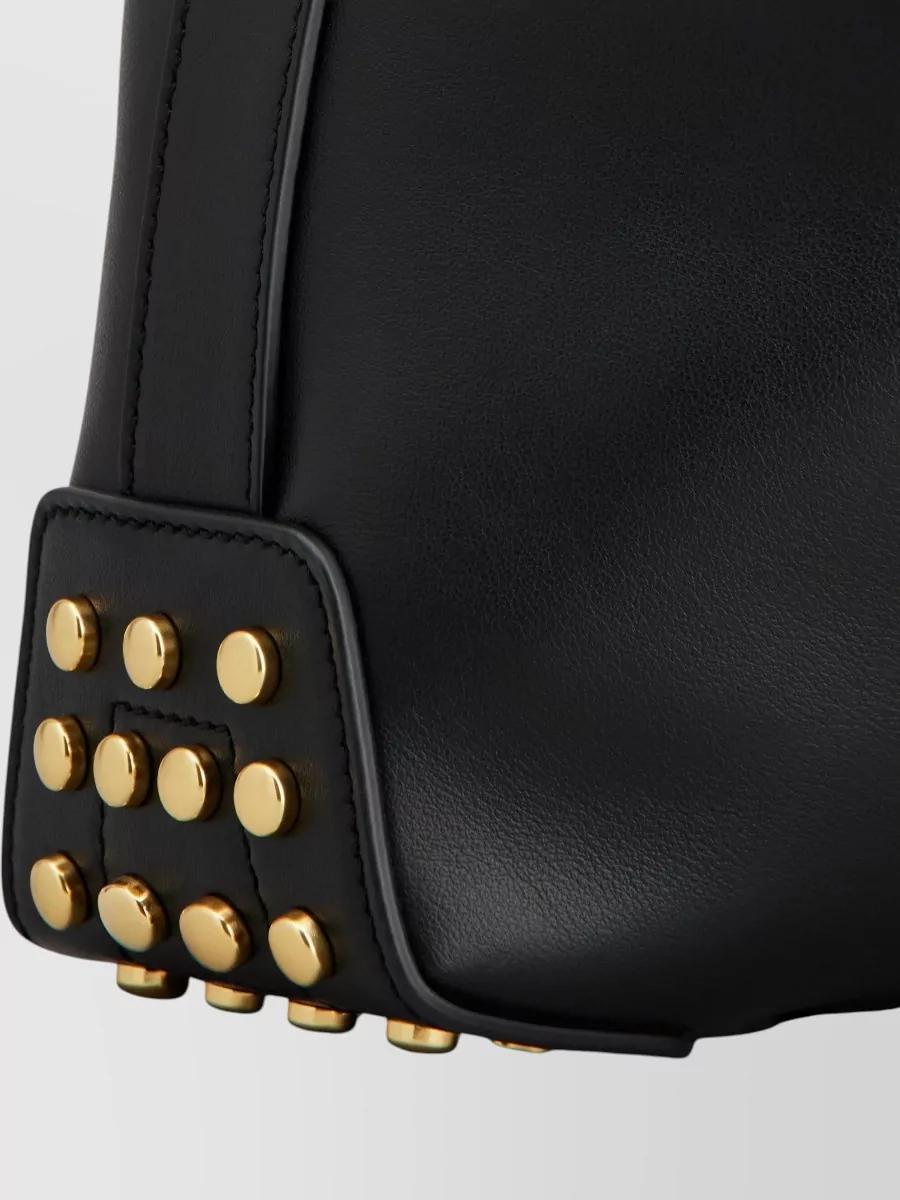 Tod's Bucket Mini Leather Shoulder Bag