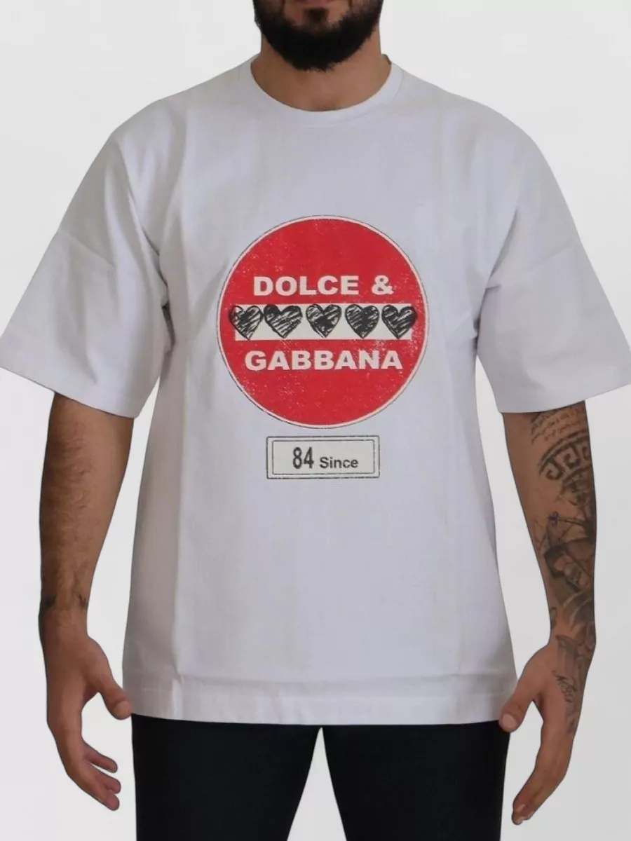 Dolce&Gabbana cotton logo-print short-sleeve t-shirt
