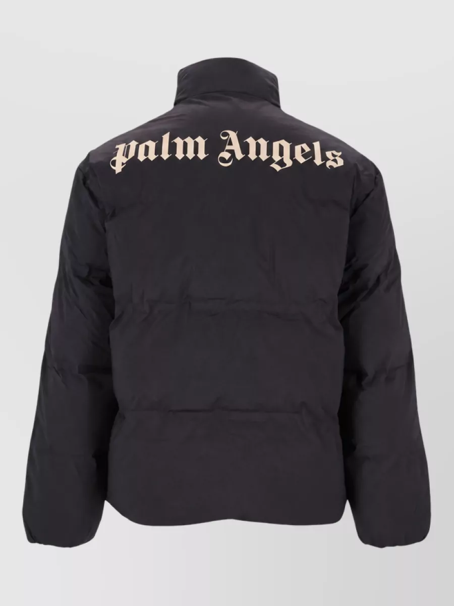 Palm Angels Down Quilted Puffer Jacket